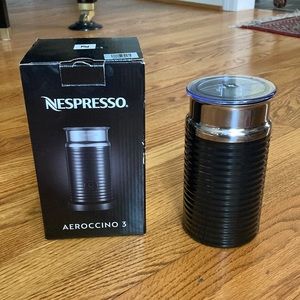 Nespresso, aerochino3 frother, new